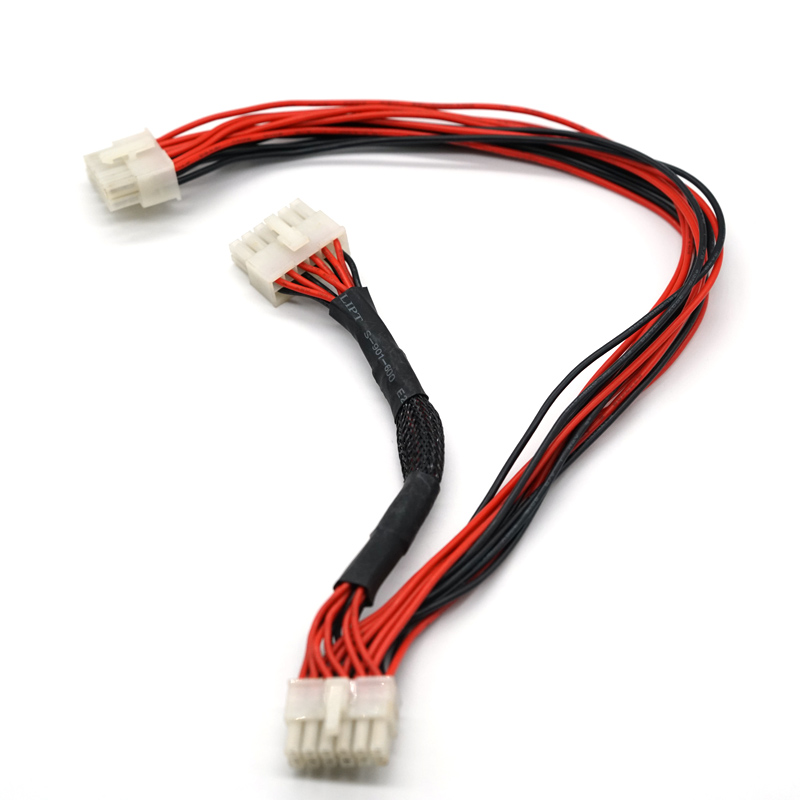 Molex 5557 Terminal Wire 4.2mm Duplex Row Molex Wire Harness For Computer Engine Power Supply